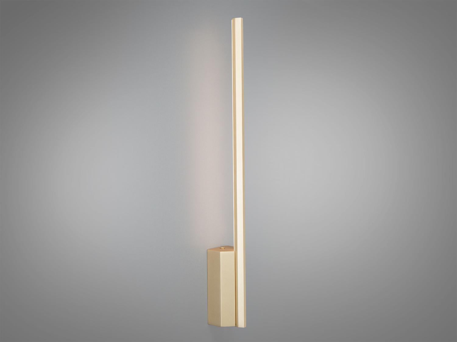 Светильник LED настенный Line 4 В Золотой (9612-450GD)