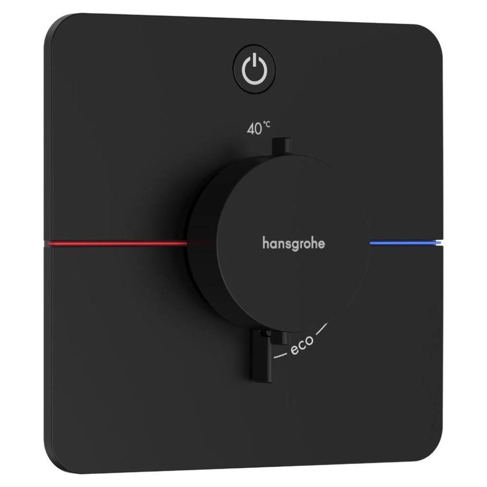 Смеситель для душа Hansgrohe ShowerSelect Q термостатический Черный матовый (15581670)
