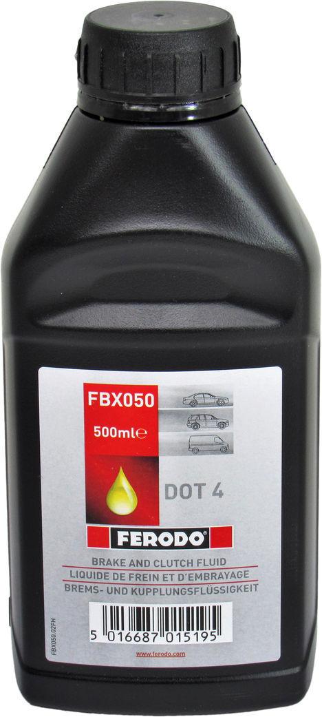 Тормозная жидкость FERODO DOT-4 0,5 л (0122030)