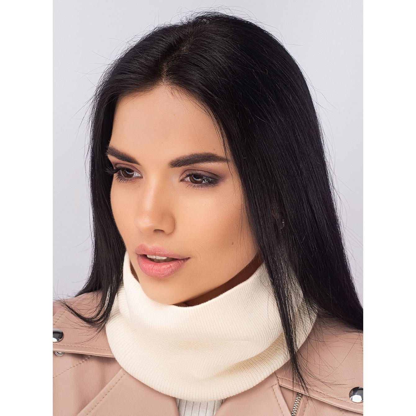 Снуд женский шерстяной Leks Диалог one size Карамель - фото 1 Снуд женский шерстяной Leks Диалог one size Карамель - фото 1