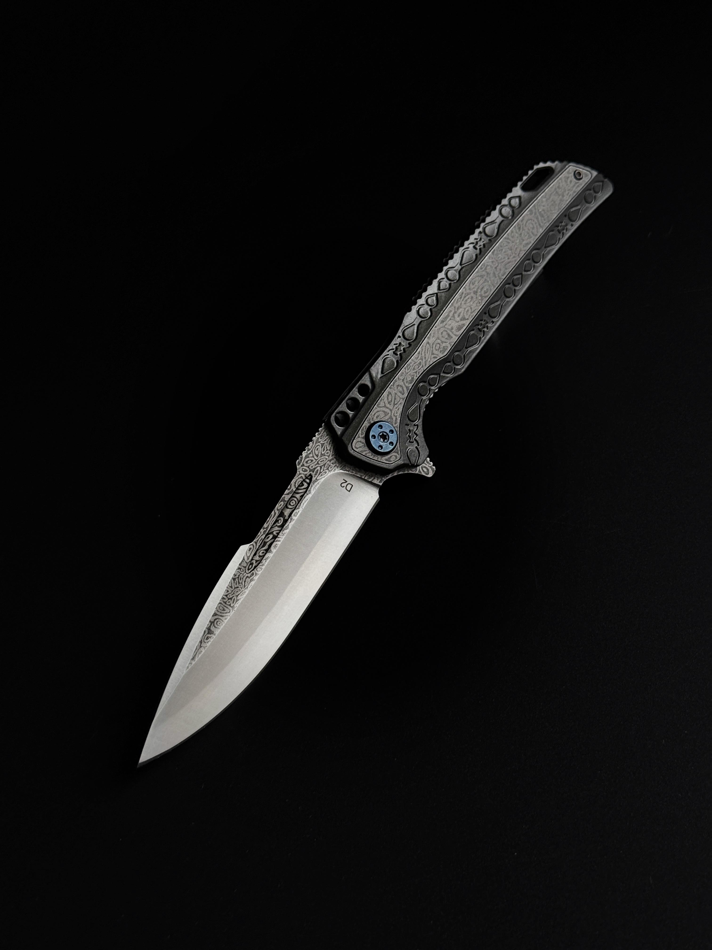 Туристический нож складной 5119 (KN1087) - фото 5