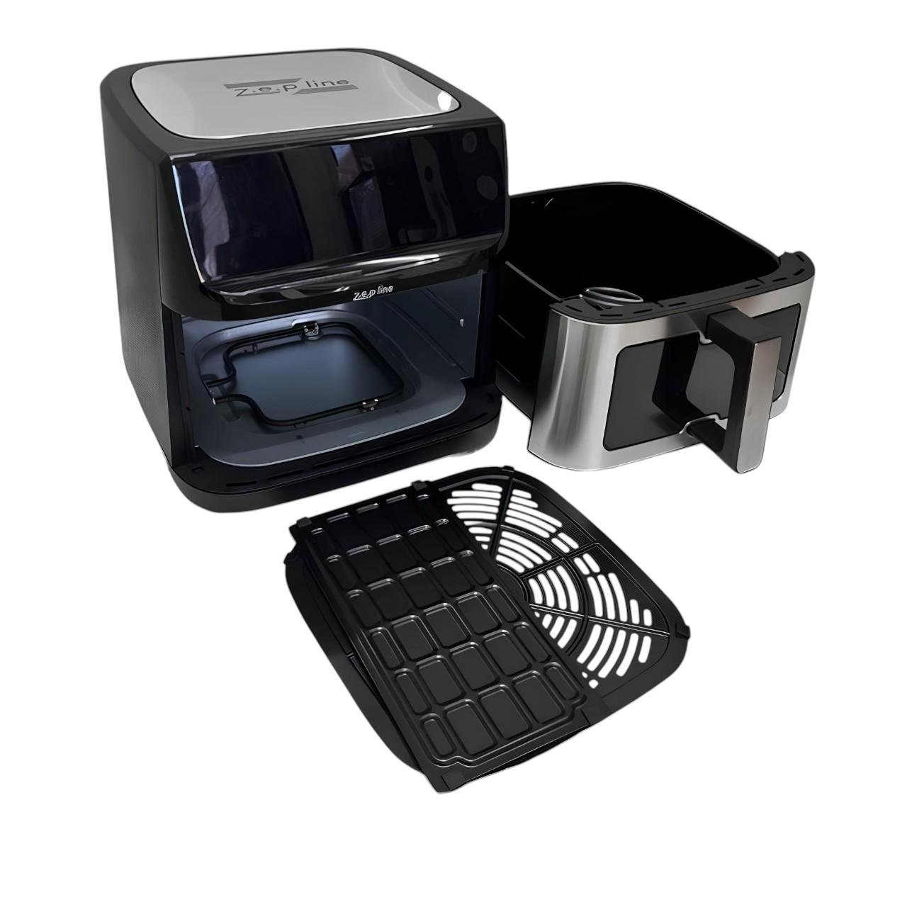 Мультипіч Zepline з подвійним теном та сенсорним управлінням 14 л 4000 Вт (ZP-211) - фото 6 Мультипіч Zepline з подвійним теном та сенсорним управлінням 14 л 4000 Вт (ZP-211) - фото 6