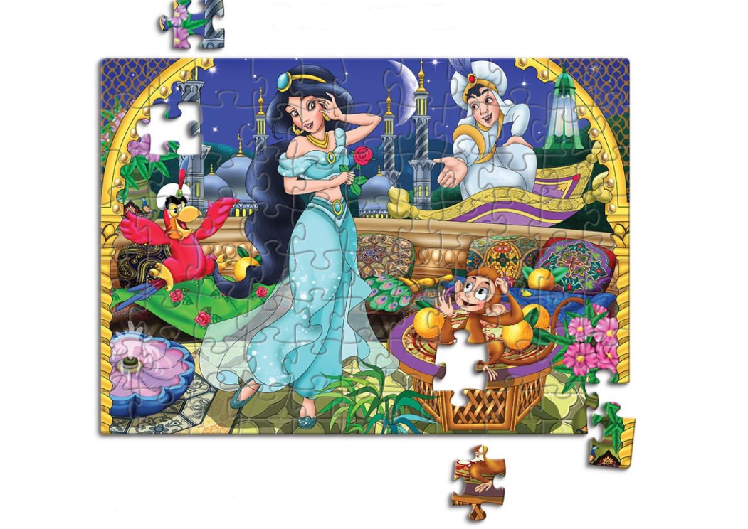 Пазли дитячі Аладдін 88 ел. (83279)