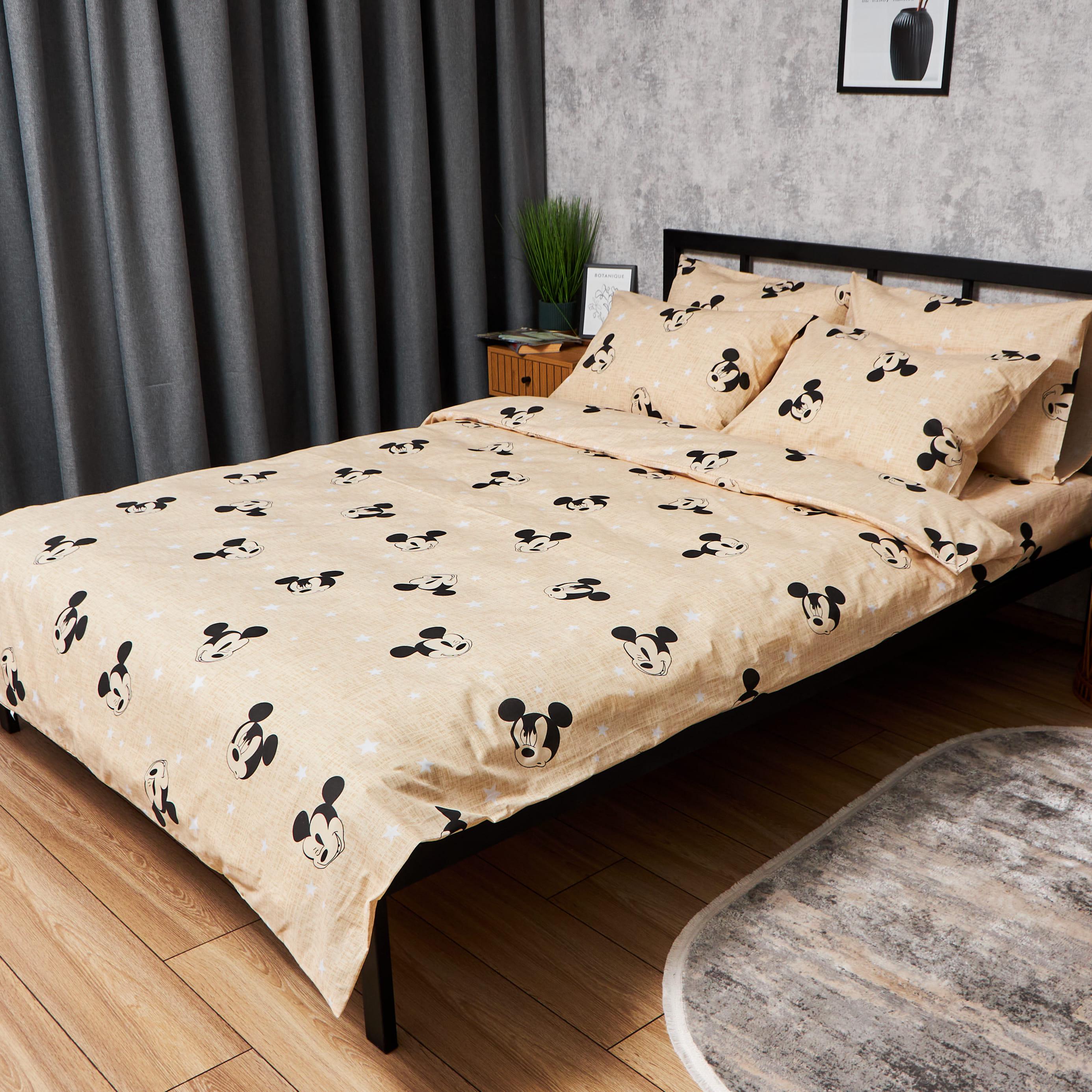Пододеяльник Moon&Star Gold Люкс Mickey Mouse бязь полуторный 143x210 см (MS-870000670)
