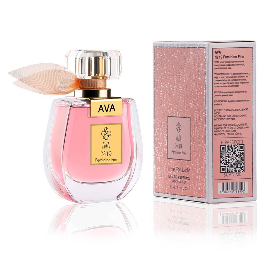 Парфюмерная вода AVA для женщин Feminine Fire 50 мл (AL-19)