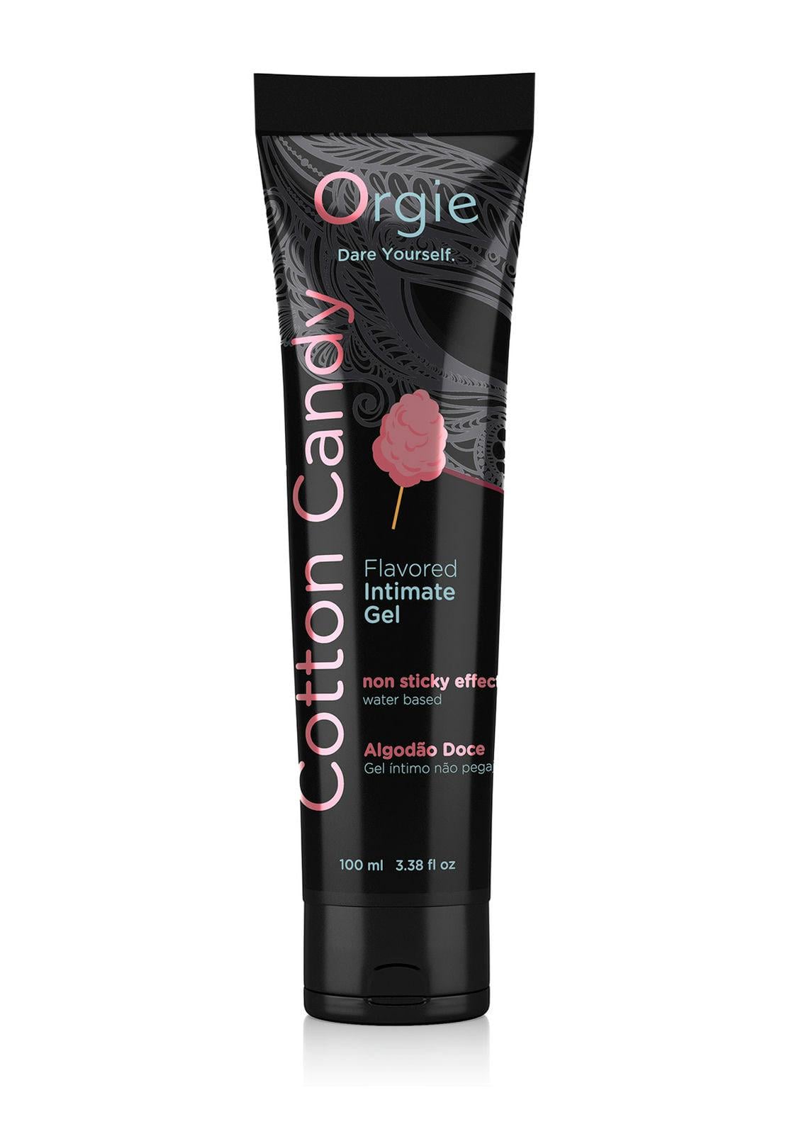 Лубрикант їстівний на водній основі Lube Tube цукрова вата 100 мл