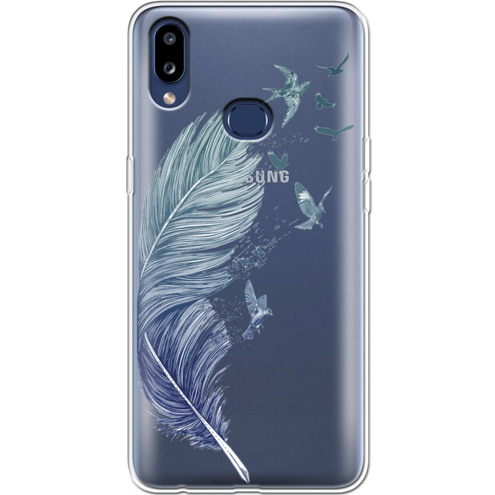 Чохол Boxface Samsung A107 Galaxy A10s Feather Прозорий силікон (37944-cc38-37944)