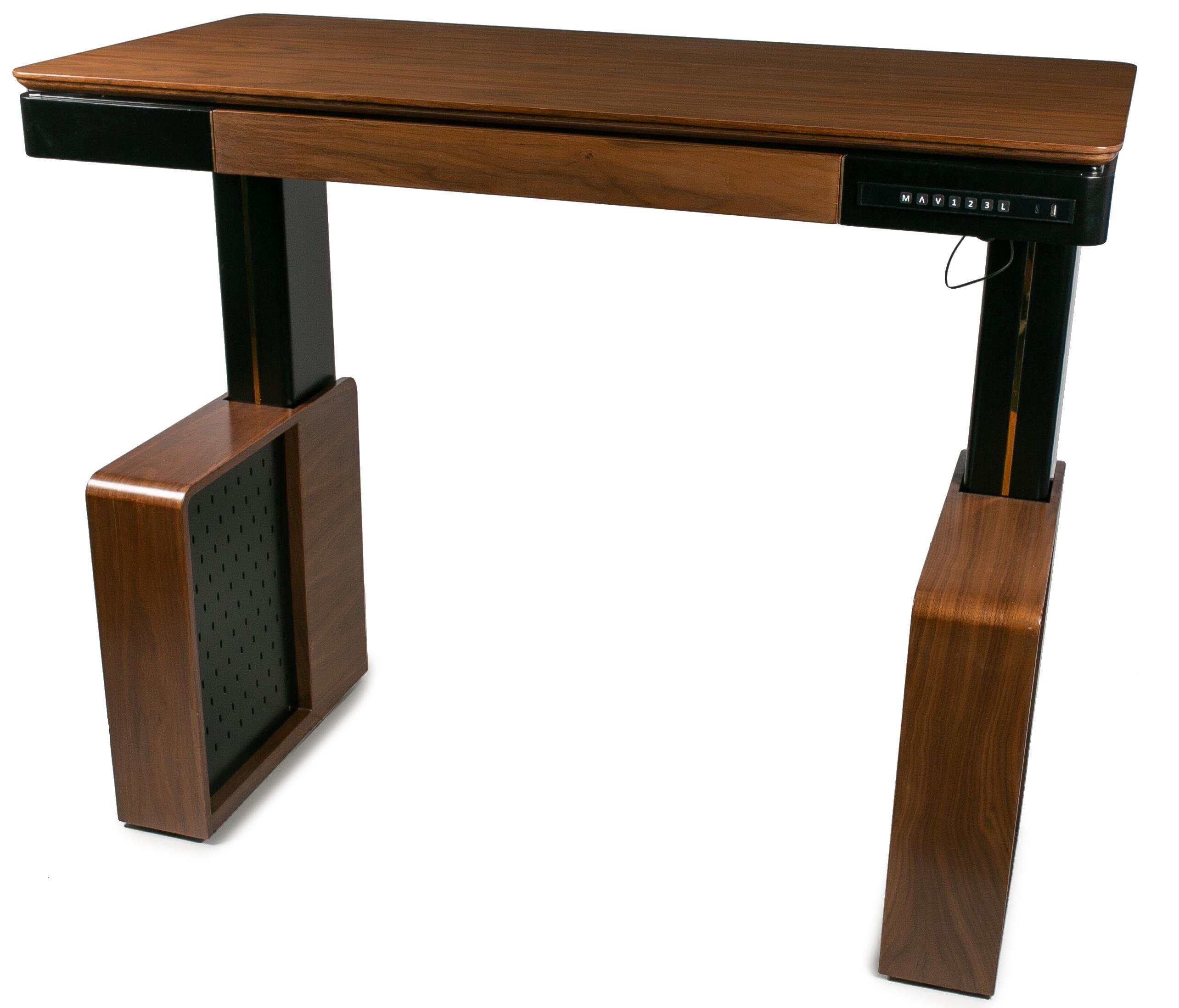 Регульований стіл кабінет Barsky Lux 2 motors 1400x700 мм Wood (LT-01) - фото 4