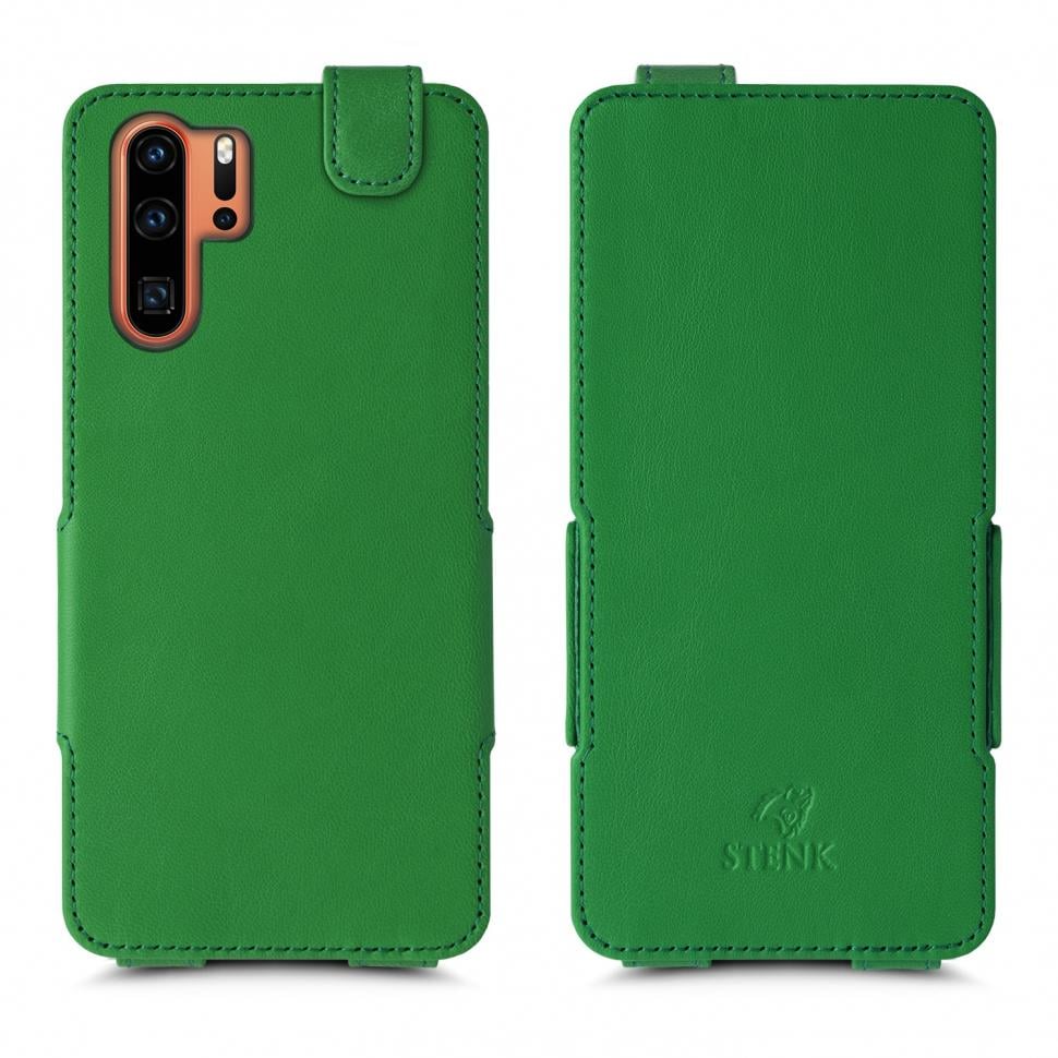 Чехол флип Stenk Prime для Huawei P30 Pro Зеленый (65513)