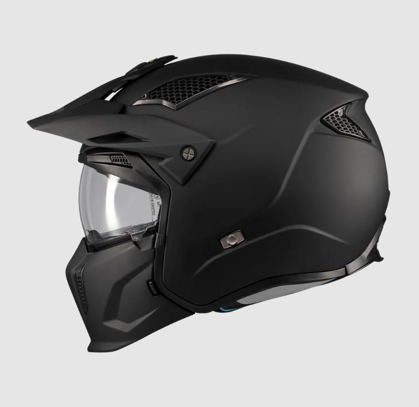 Мотошлем MT Streetfighter SV S PURE A1 2026 L Matt Black (52287)