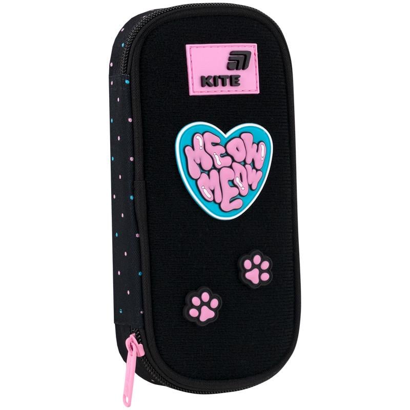 Пенал KITE Pretty Kitty Чорний (K26-662-1) Пенал KITE Pretty Kitty Чорний (K26-662-1)