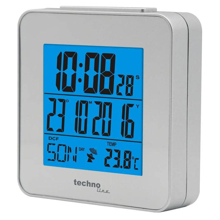 Часы настольные Technoline WT268 Silver (DAS301305)
