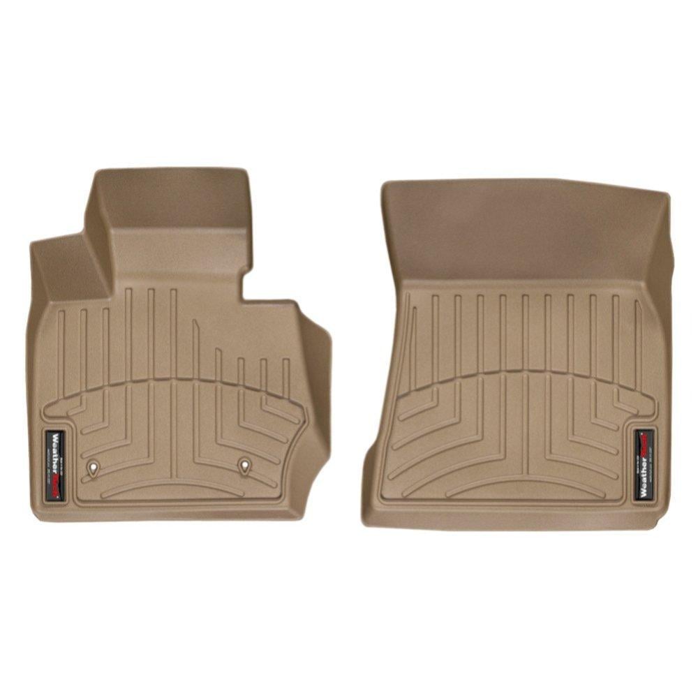 Коврики WeatherTech в салон BMW X3 2010- с бортиком передние 2 шт. Бежевый (453311)