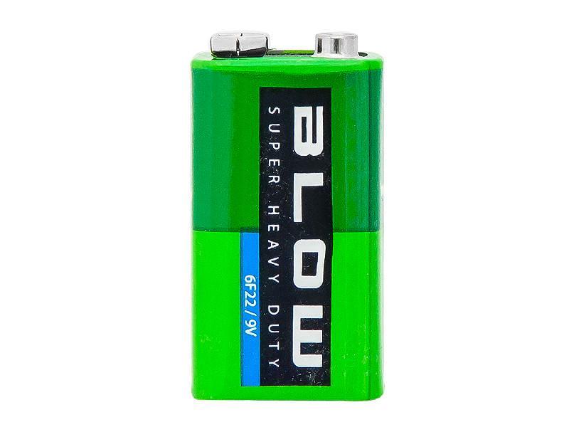 Батарейка BLOW крона SUPER HEAVY DUTY 6F22 9V солевая блистер (82-509#)