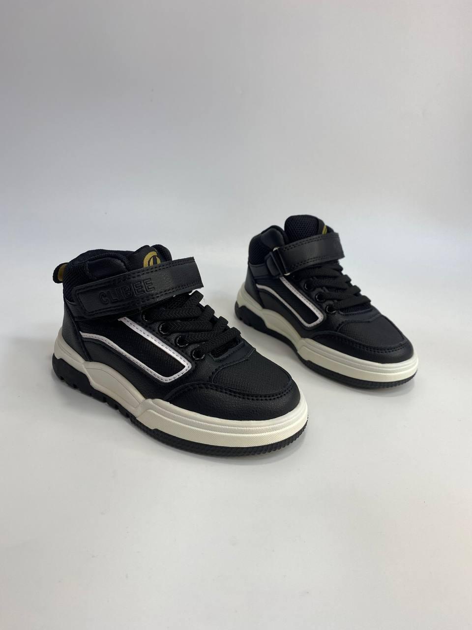 Кросівки для хлопчика Clibee р. 29 17,7 см Чорний (269 bl-white)