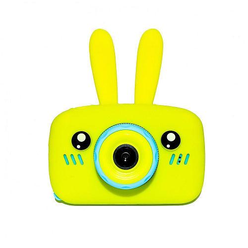 Детский фотоаппарат с автофокусом Baby Photo Camera Rabbit Х500 Желтый