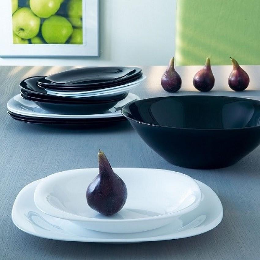 Сервіз столовий Luminarc Carine 1491 LUM АН 19 пр. Black/White (2381) Сервіз столовий Luminarc Carine 1491 LUM АН 19 пр. Black/White (2381)