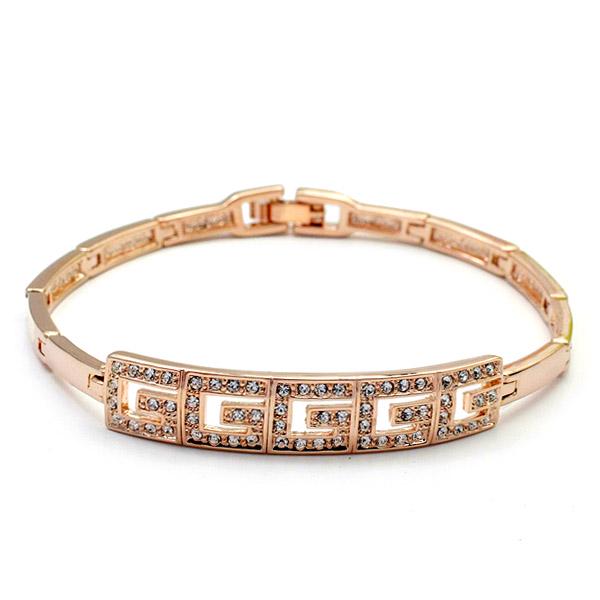 Браслет с кристаллами Сваровски 5308368 Italina Белый