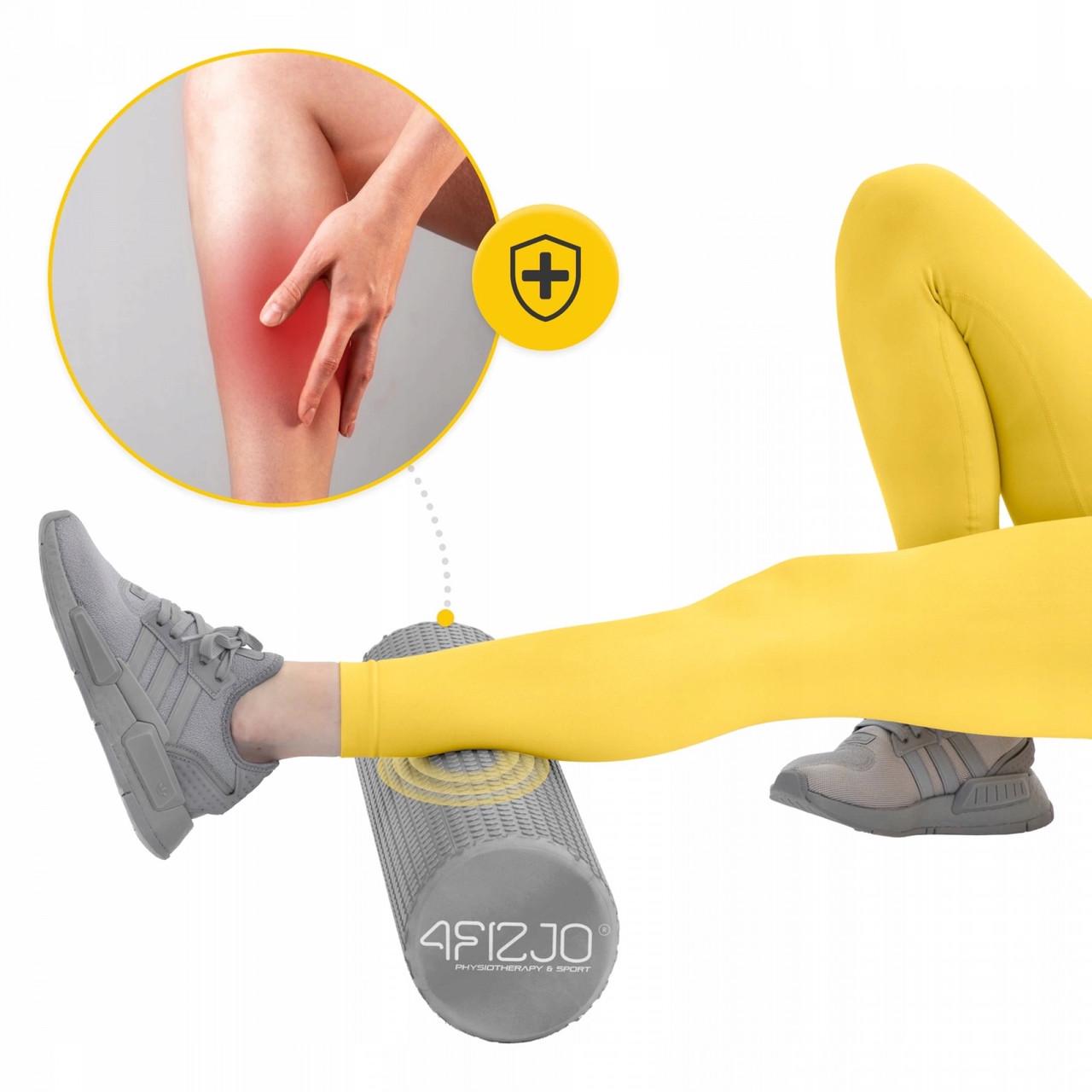 Ролик массажный 4fizjo CARE+ EVA 90х15 см Grey (P-5907739314413) - фото 7 Ролик массажный 4fizjo CARE+ EVA 90х15 см Grey (P-5907739314413) - фото 7