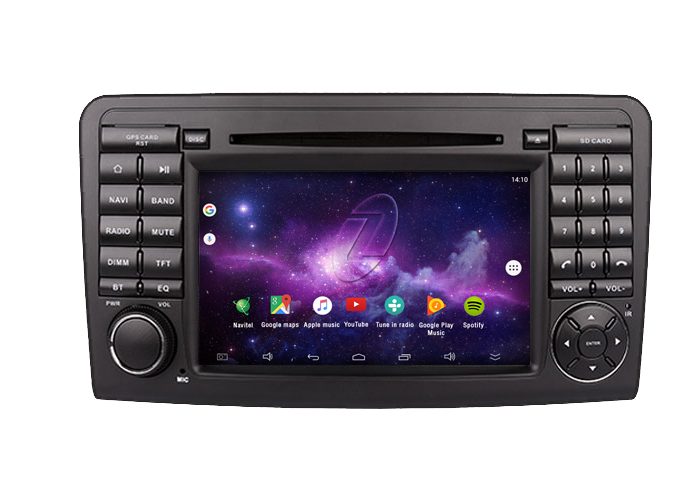 Мультимедійна система Gazer CM6007-W164 для автомобіля Mercedes ML (a2b35040)