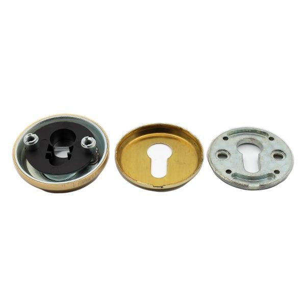 Накладка на замок захисна броньована Cisa на циліндр латунь полірована (1.06460.51.00) - фото 3 Накладка на замок захисна броньована Cisa на циліндр латунь полірована (1.06460.51.00) - фото 3