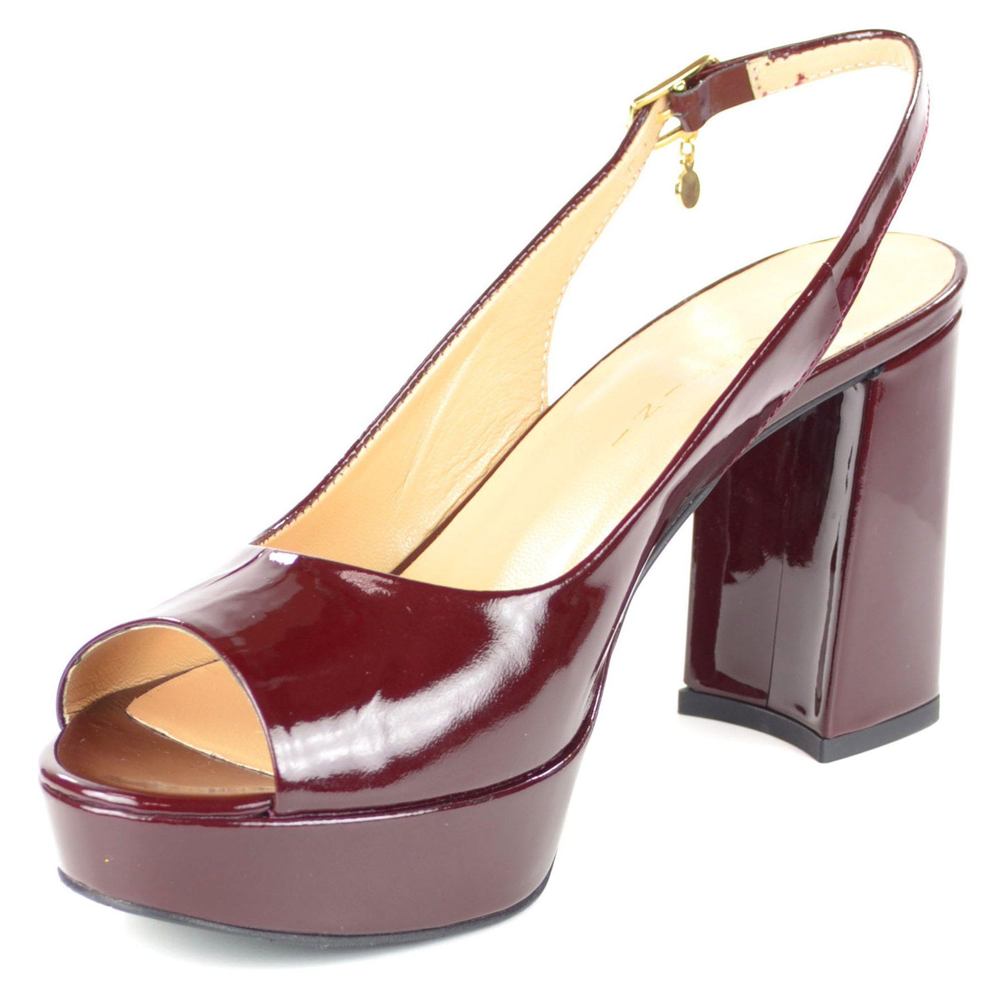 Босоножки женские летние Lottini р. 37 Бордовый (07973-37) - фото 3