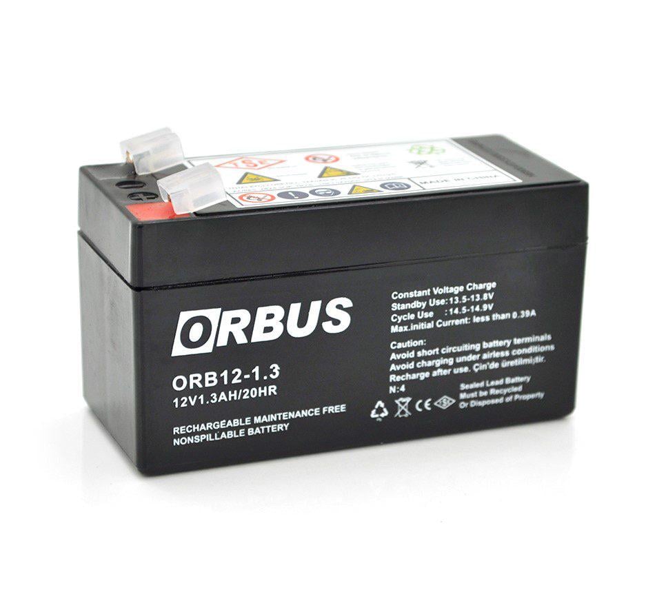 Аккумуляторная батарея ORBUS ORB-1213 AGM 12V 1,3 Ah (58049)