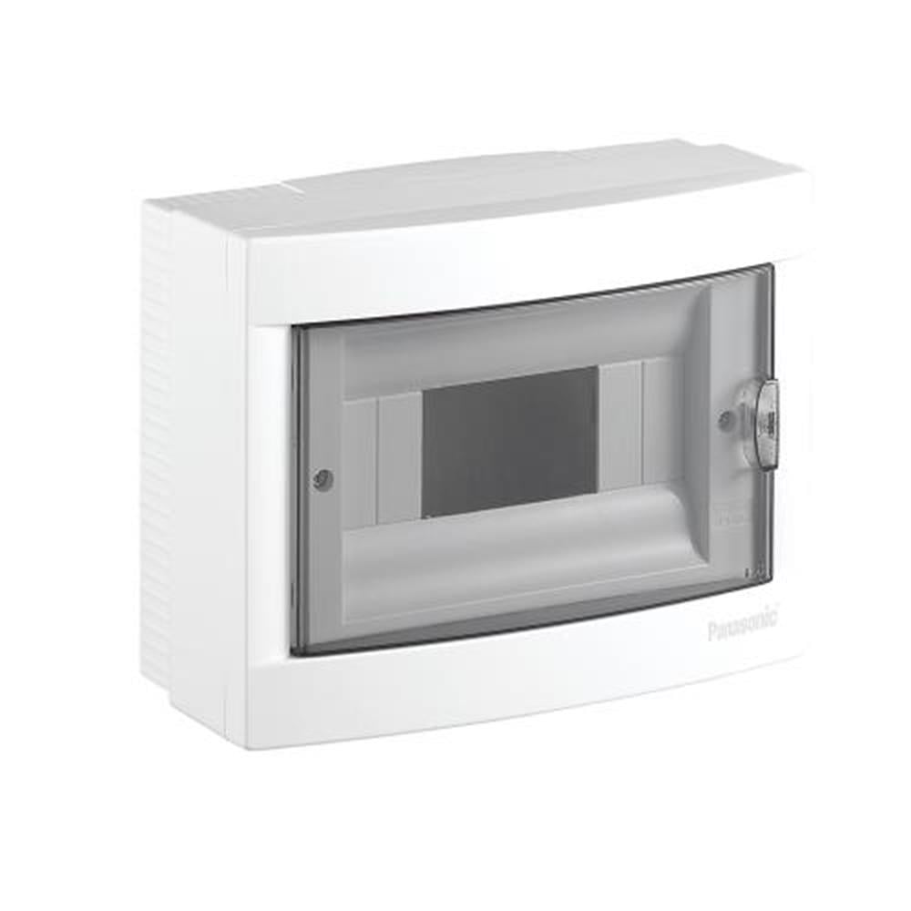 Накладной наружный распределительный щиток Panasonic на 8 модулей (BQDT20811)