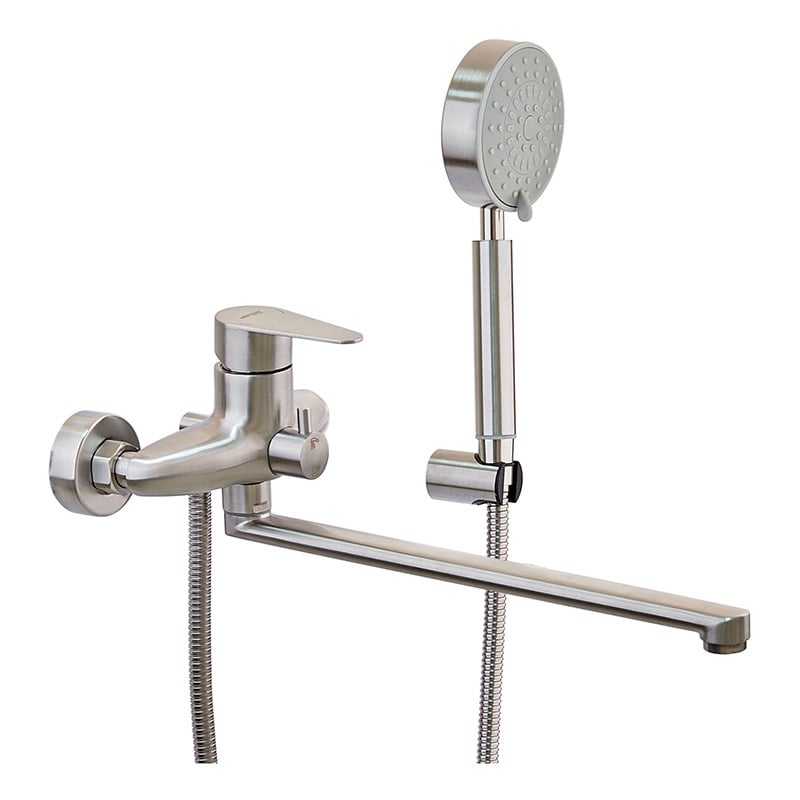 Смеситель для ванны MIXXUS NEO MI6180 однорычажный Сатин (224728)