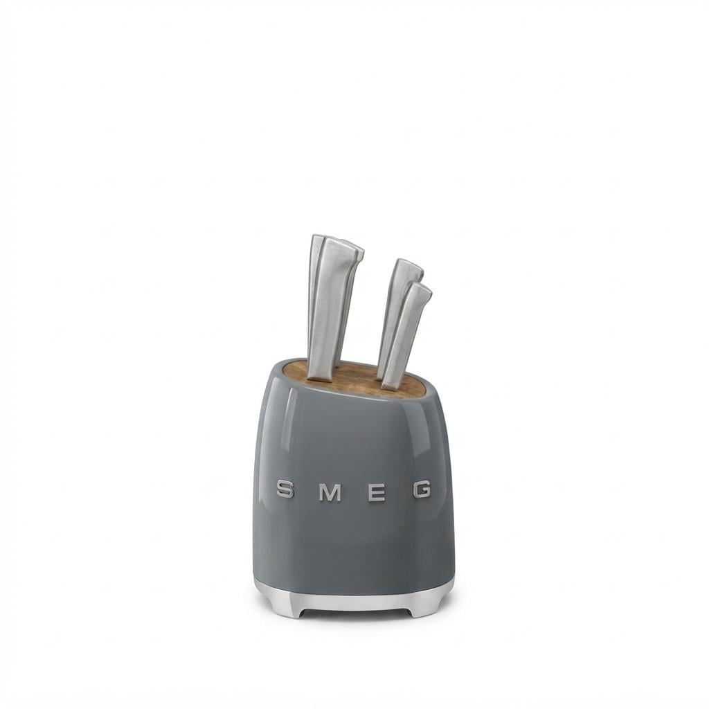 Набір ножів SMEG Italy 7 пр. Сірий (2185641789)