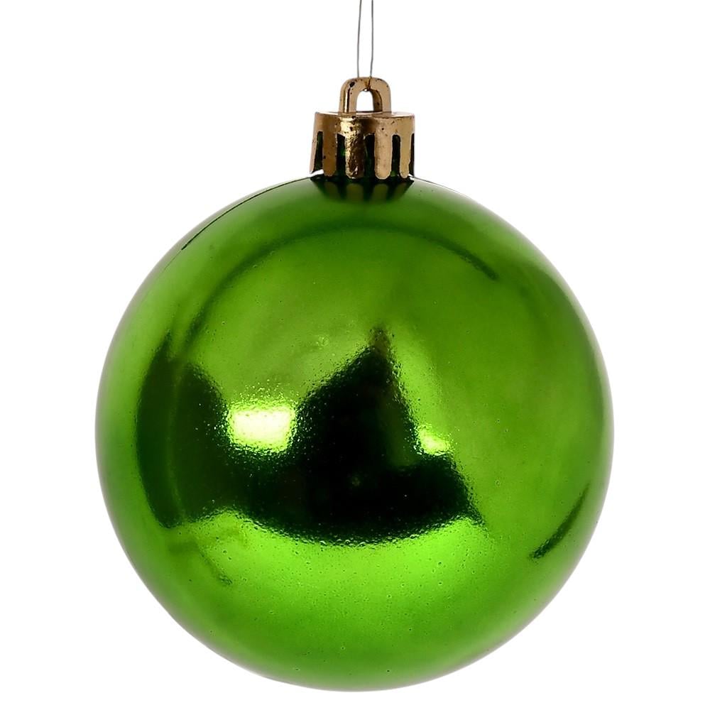 Набор елочных шаров Stenson Глянец d 5 см 50 шт. Зеленый (9191GR-7)