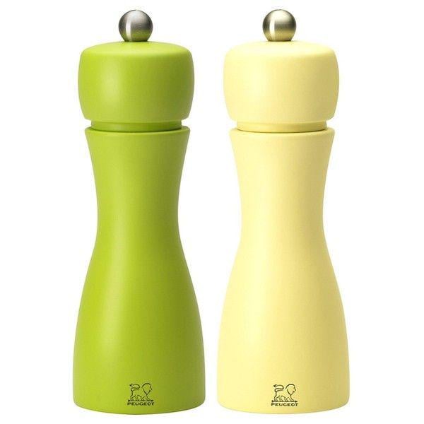 Набор блинов для соли и перца Peugeot Tahiti 15 см Green (2/33262)