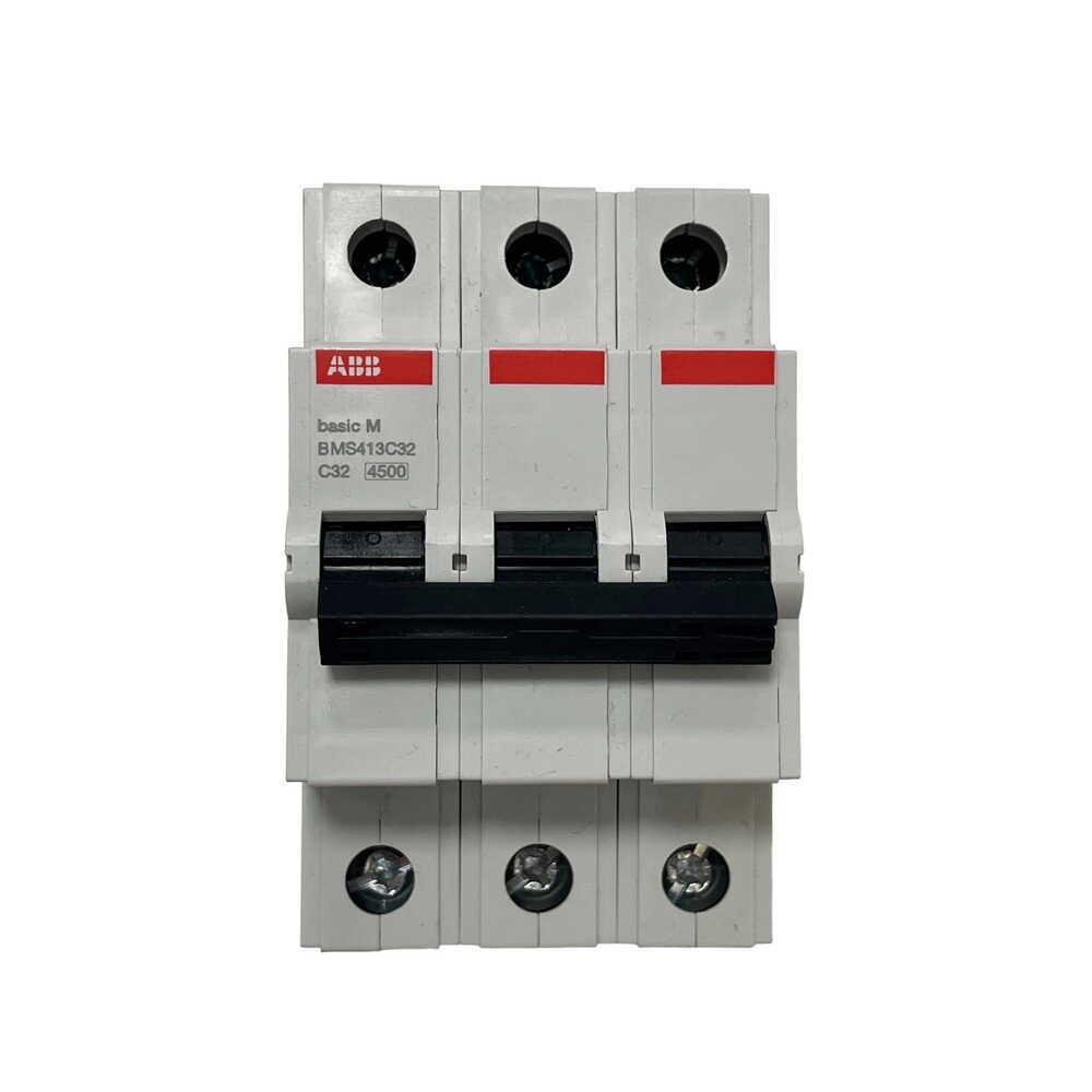 Автоматичний вимикач ABB Basic BMS413-C32 3p тип-C 32A (28679355) - фото 2
