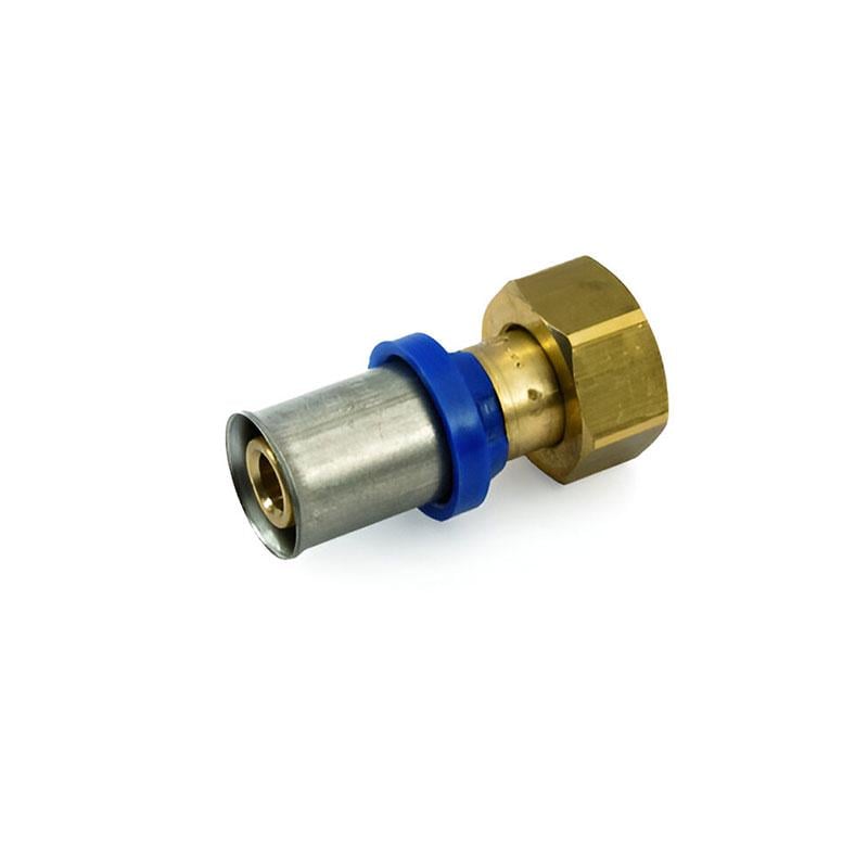 Муфта пресс GENERAL FITTINGS 20 мм x 3/4" с накидной гайкой (AKV-5S00C7H052020T)