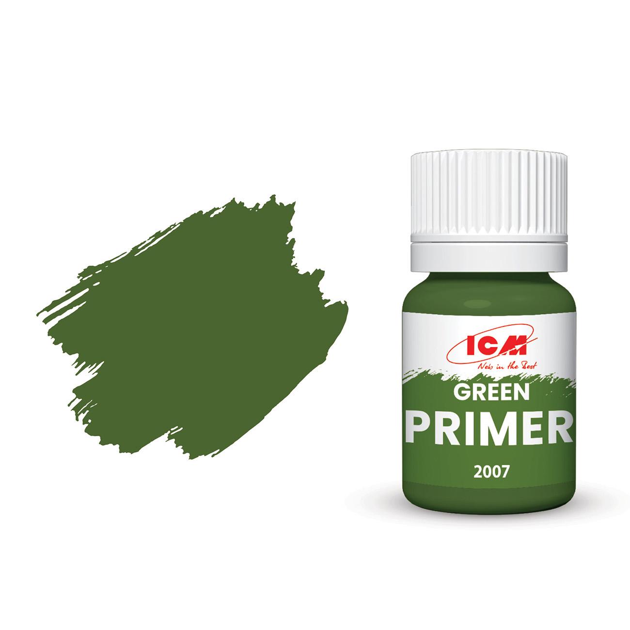 Акриловый грунт ICM Грунт зеленый (2007)