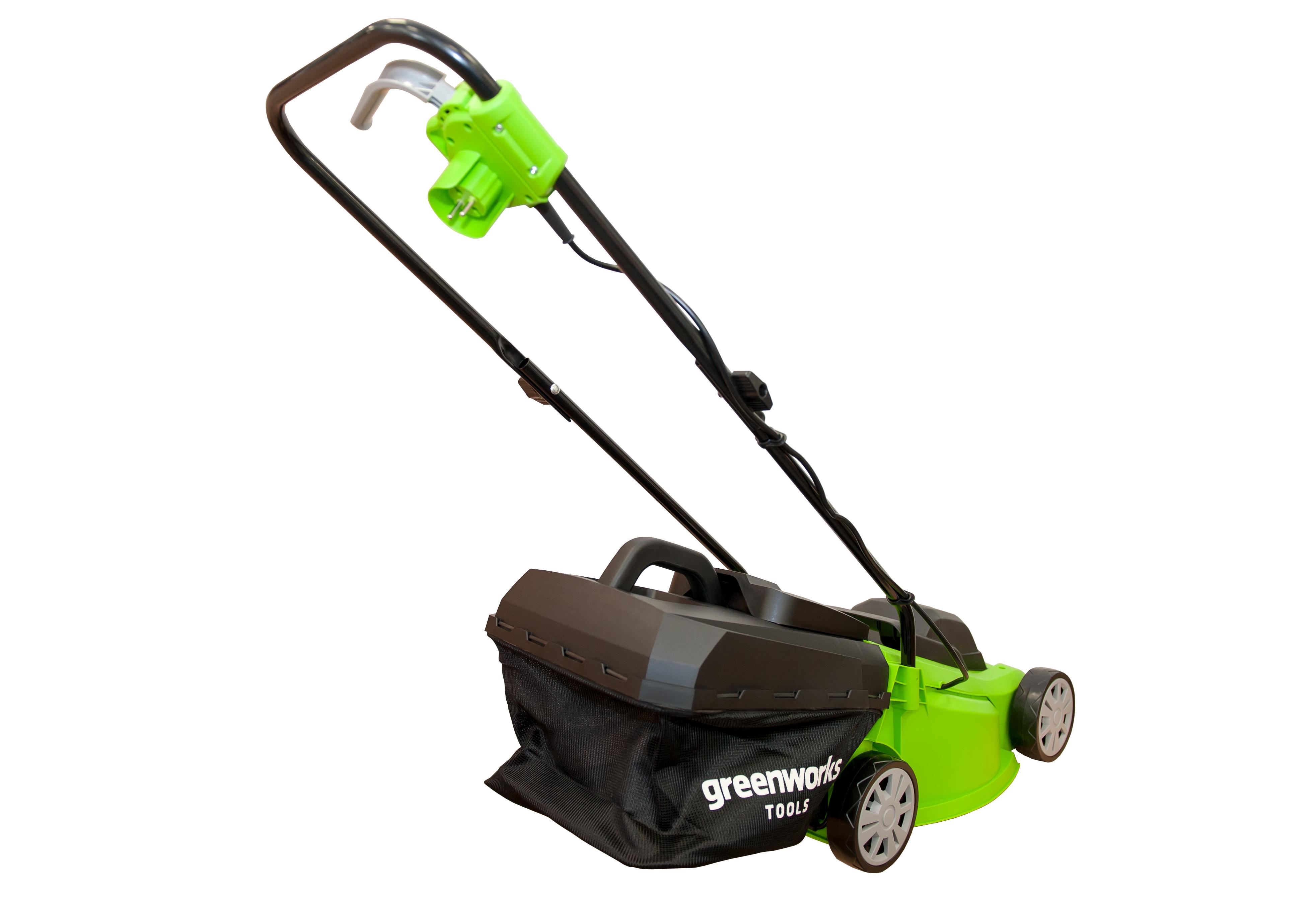 Газонокосилка электрическая Greenworks GLM1232 230V (34028) - фото 3