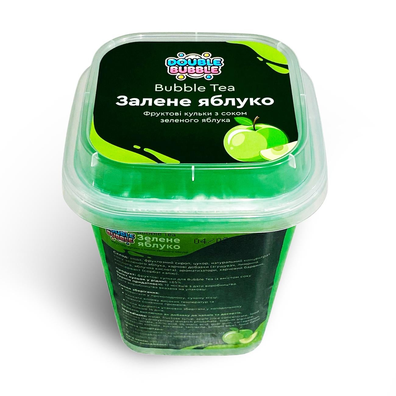 Фруктовые шарики Bubble Tea с соком Зеленого Яблока 500 г (35976379)