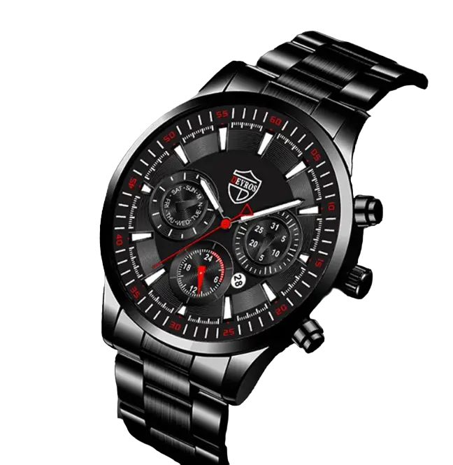 Часы наручные мужские из нержавеющей стали Черный (2016083169) Часы наручные мужские из нержавеющей стали Черный (2016083169)