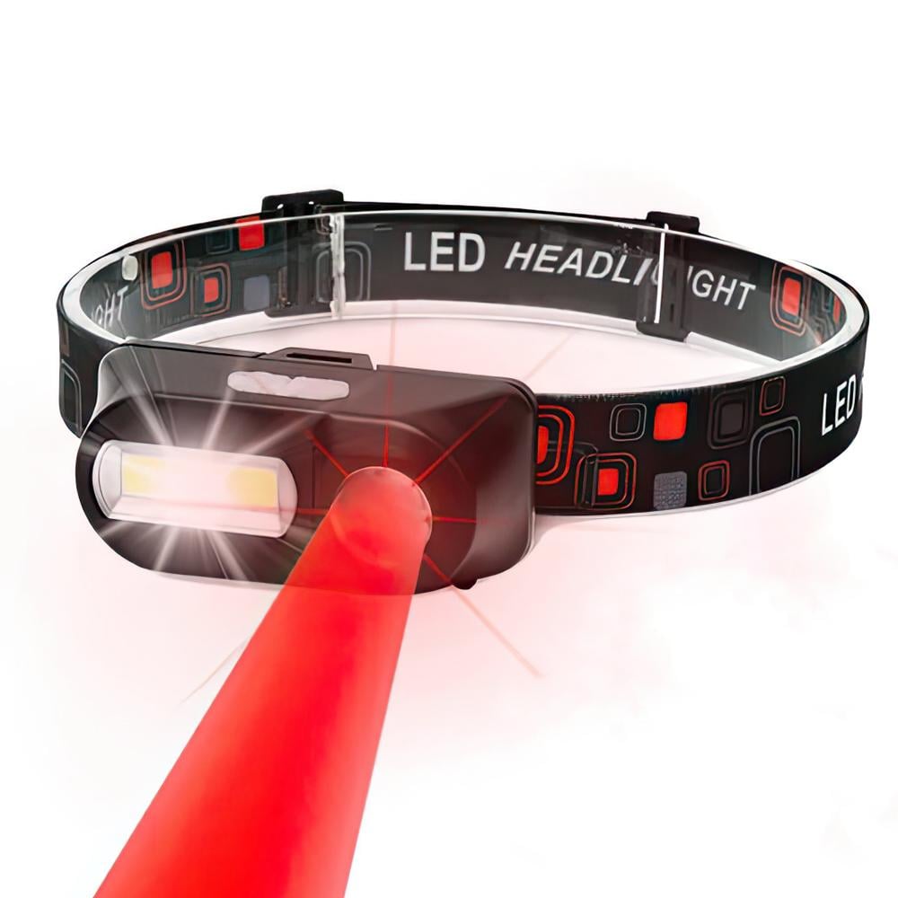 Ліхтарик налобний акумуляторний X-Balog BL 1084 біле/червоне світло (1010357-Black) - фото 6 Ліхтарик налобний акумуляторний X-Balog BL 1084 біле/червоне світло (1010357-Black) - фото 6