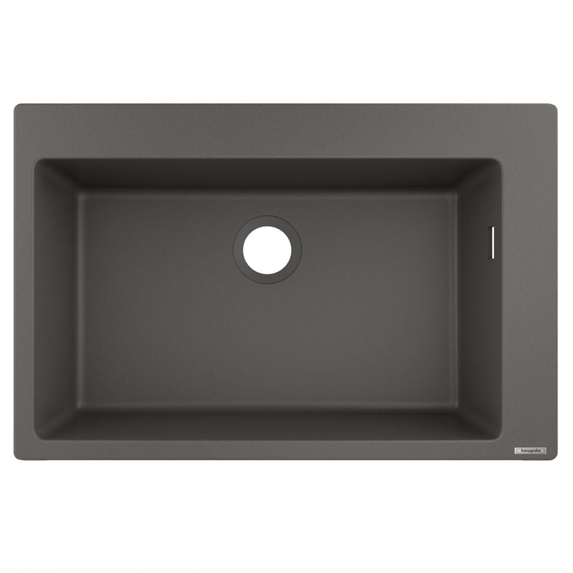 Мойка кухонная врезная Hansgrohe S51 S510-F660 770х510 Серый (LM-43313290)