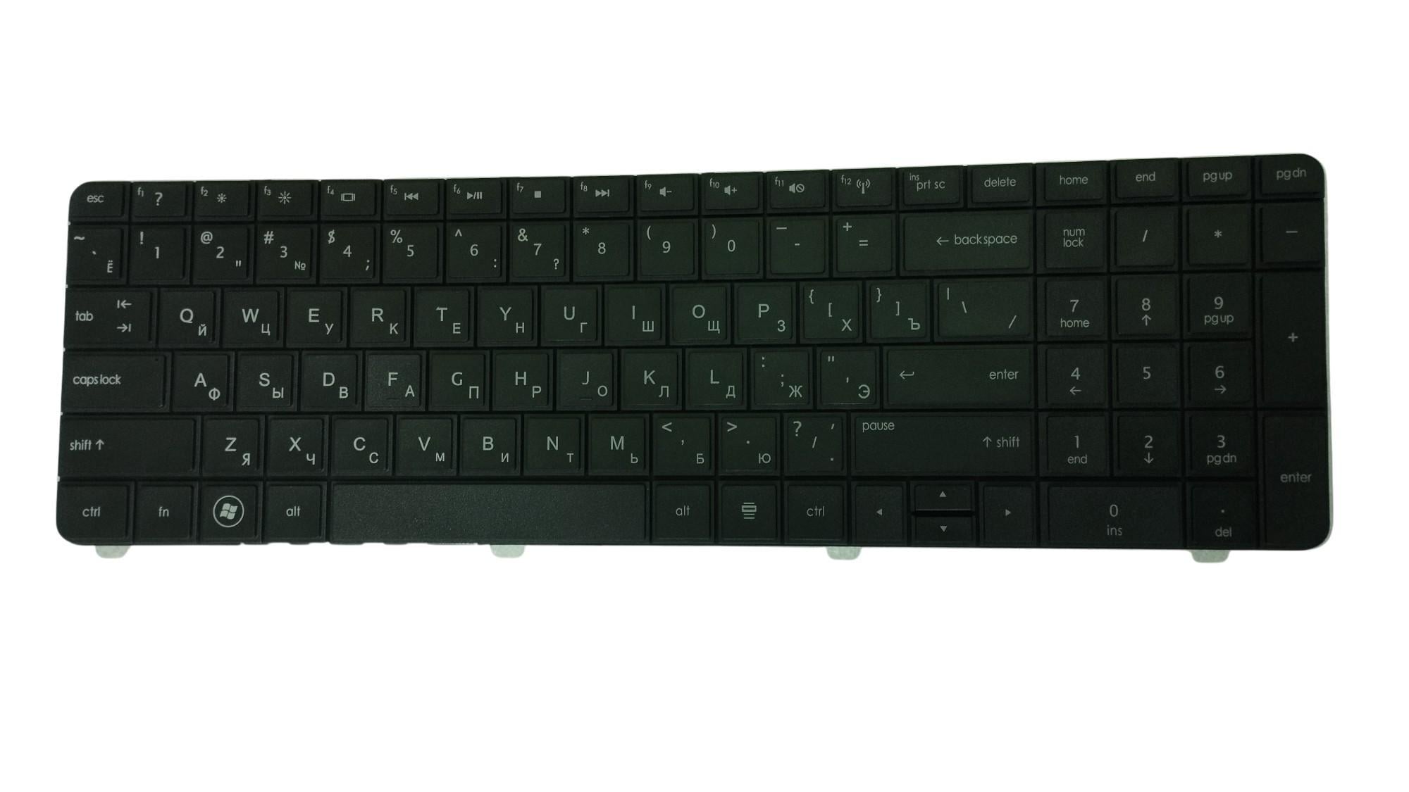 Клавиатура для ноутбука HP Compaq Presario CQ72 Black