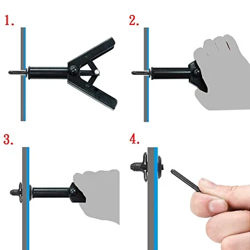 Заклепник с набором клипс 40 шт. (AN00288) - фото 7 Заклепник с набором клипс 40 шт. (AN00288) - фото 7