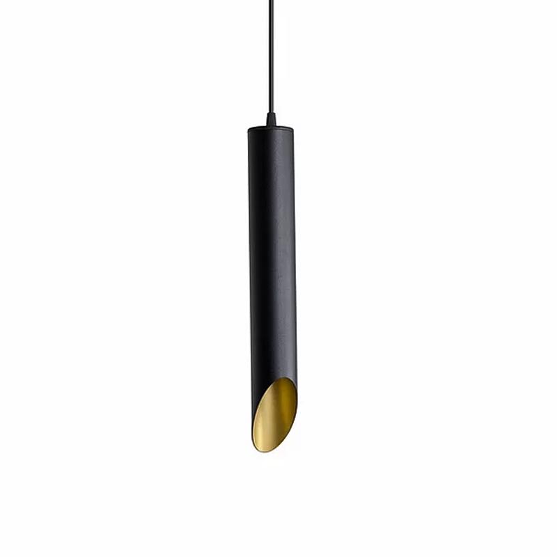 Люстра підвісна лофт Atmolight Chime GU10 S P57-450/1531на одну лампу Чорний/Золото Люстра підвісна лофт Atmolight Chime GU10 S P57-450/1531на одну лампу Чорний/Золото