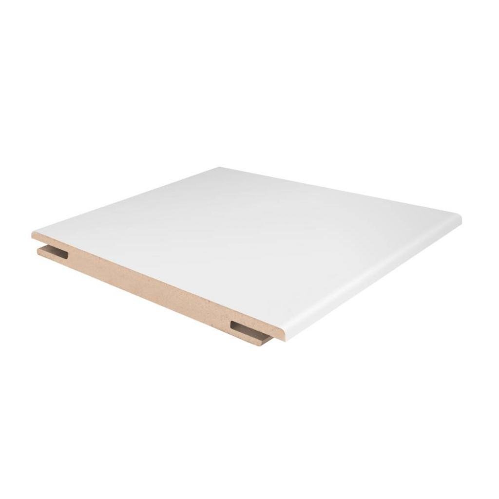 Доборная планка Термоплюс белый мат 125x10x2070 (14301002)