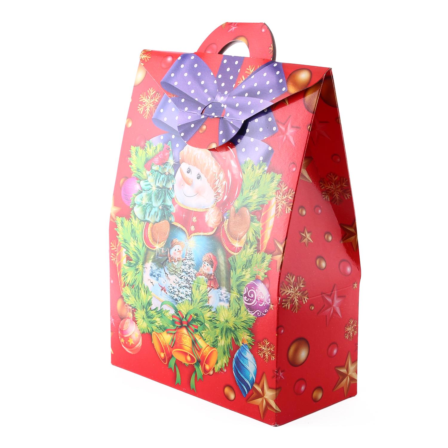 Набор подарочныйдетский Крафт Печиво Новогодний снеговичок 210 г