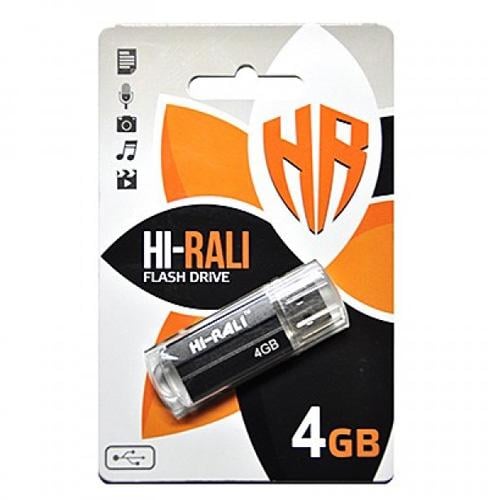 Флеш-накопитель USB 4 GB Hi-Rali Corsair (HI-4GBCORBK)