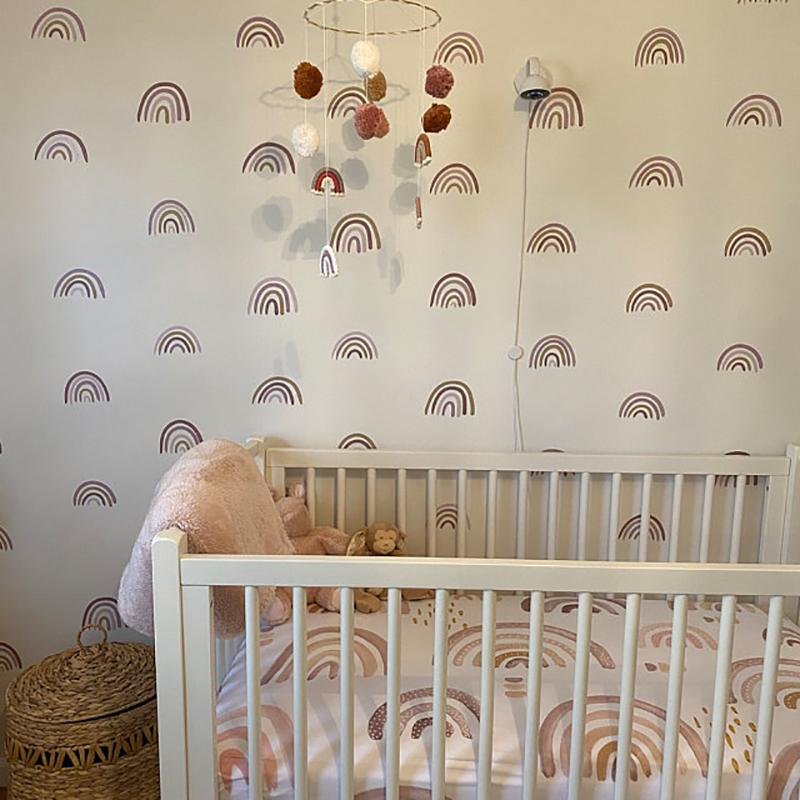 Трафарет многоразовый для стен Радуга 1 мм пластик 300х300 мм - фото 3