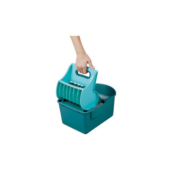 Ведро для уборки Leifheit Profi 55080 Profi Compact с прессом для отжима 8 л (26357390) - фото 4