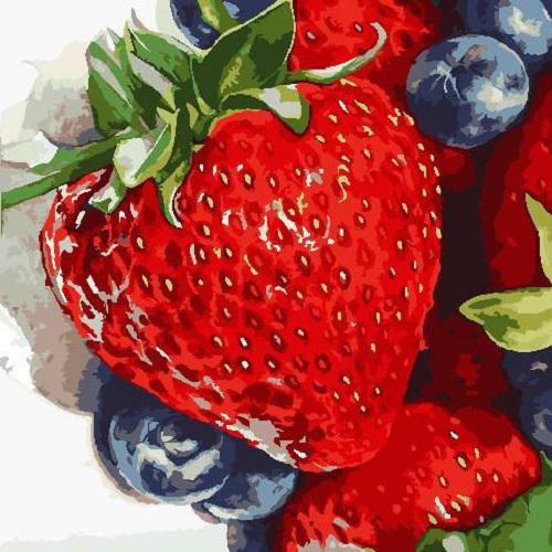 Картина по номерам Art Story Ягоды 40х40 см (AS0812)