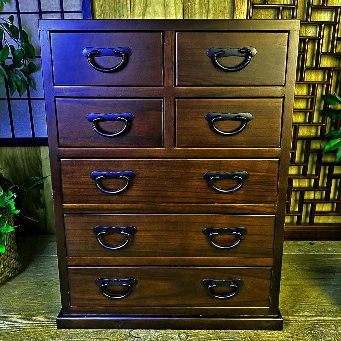 Комод тансу из дерева Дарен Латте (КТУ-010216)